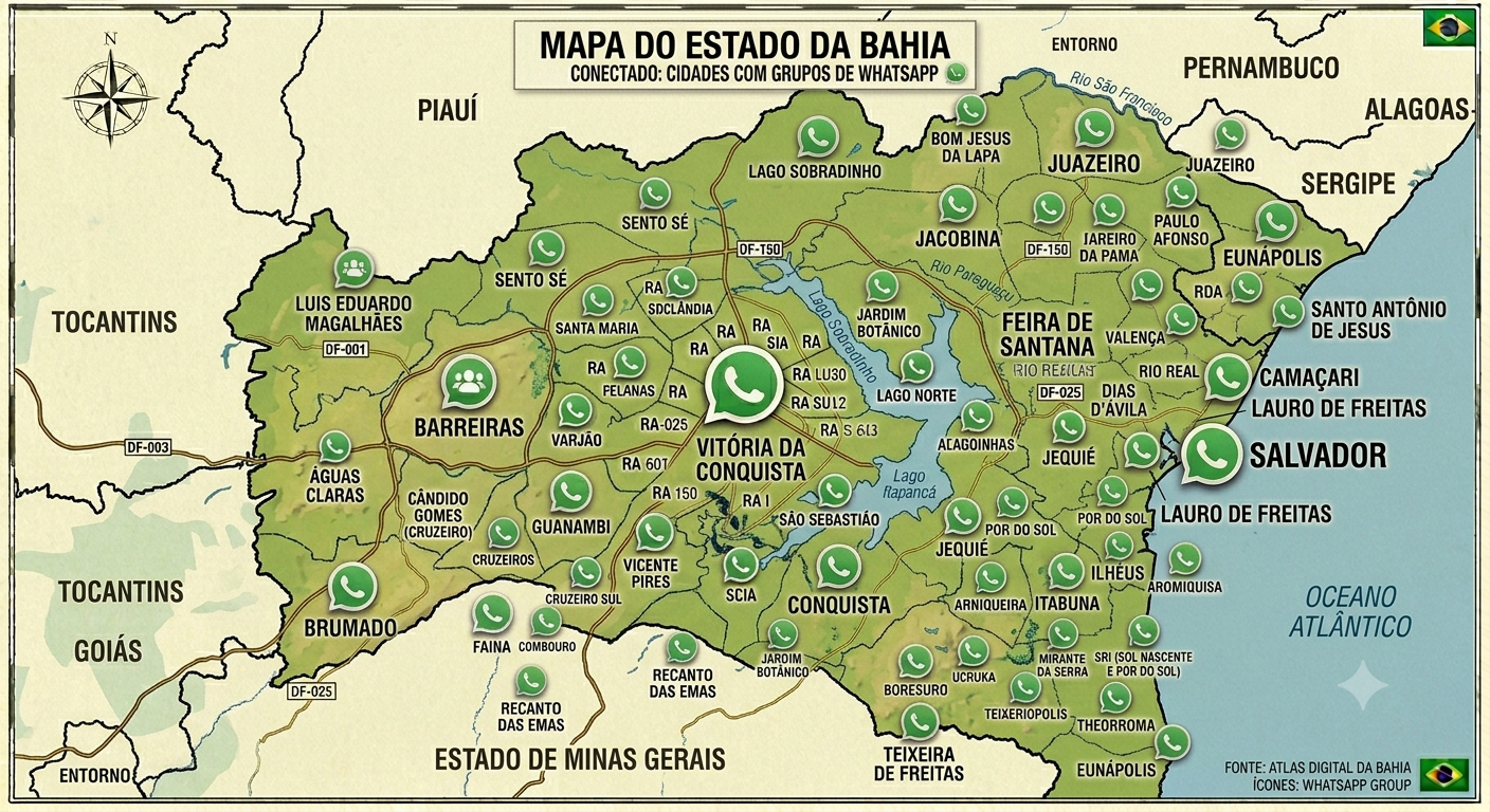 GRUPO DE WHATSAPP DA BAHIA