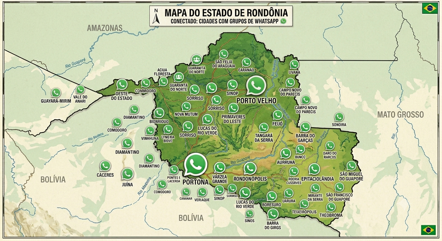 GRUPO DE WHATSAPP DE RONDONIA